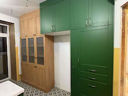 Зеленая кухня на заказ